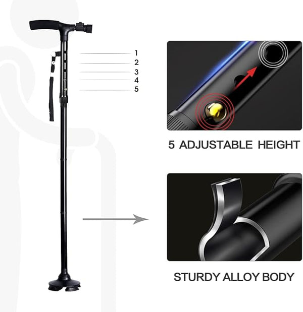 Trusty Cane With LED Light