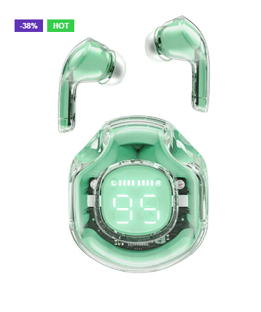 𝐓8 𝐂𝐫𝐲𝐬𝐭𝐚𝐥 𝐖𝐢𝐫𝐞𝐥𝐞𝐬𝐬 𝐄𝐚𝐫𝐩𝐡𝐨𝐧𝐞𝐬 - 𝐓𝐫𝐚𝐧𝐬𝐩𝐚𝐫𝐞𝐧𝐭 (𝐀𝐢𝐫 39)