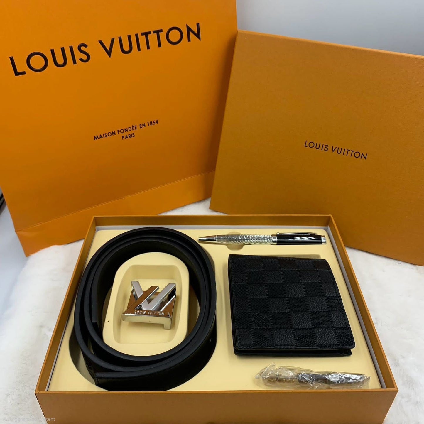 Louis Vuitton Damier Infini Gift Set (Onyx)
