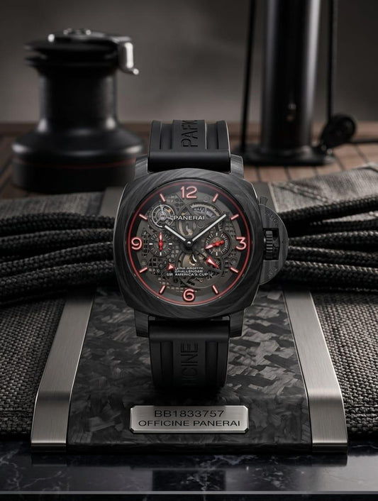 Panerai Submersible S Brabus Luna Rossa Edition (Black/Red)