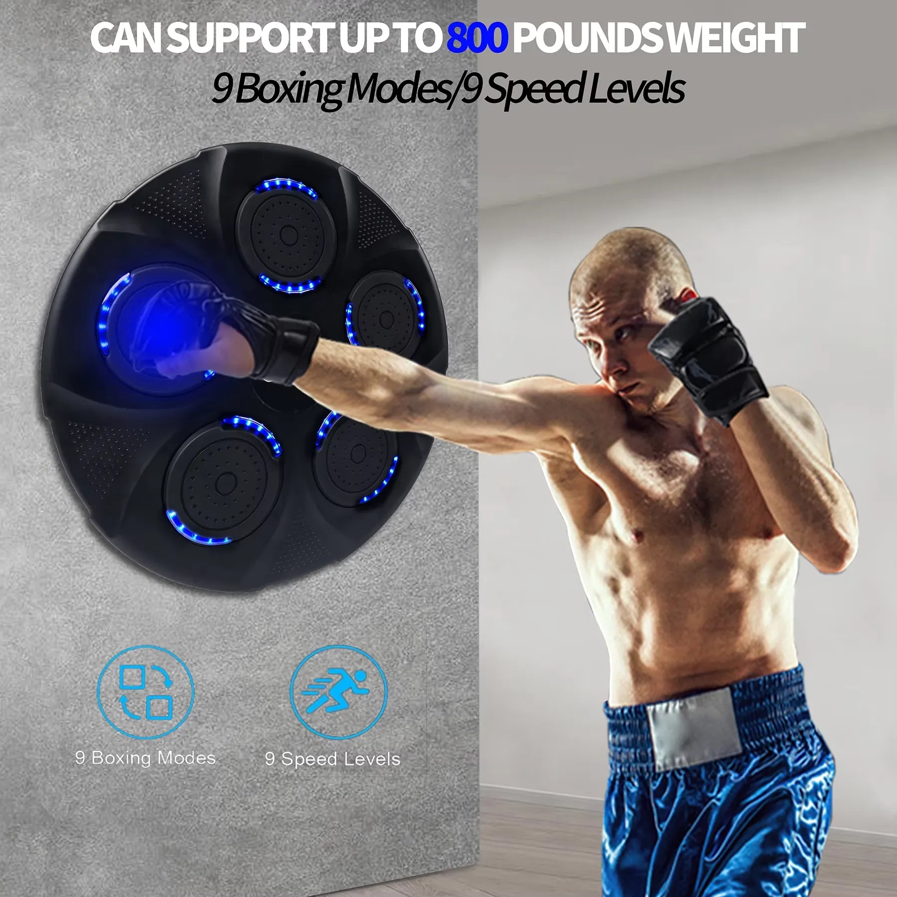 Rechargeable Boxing Machine With Speaker