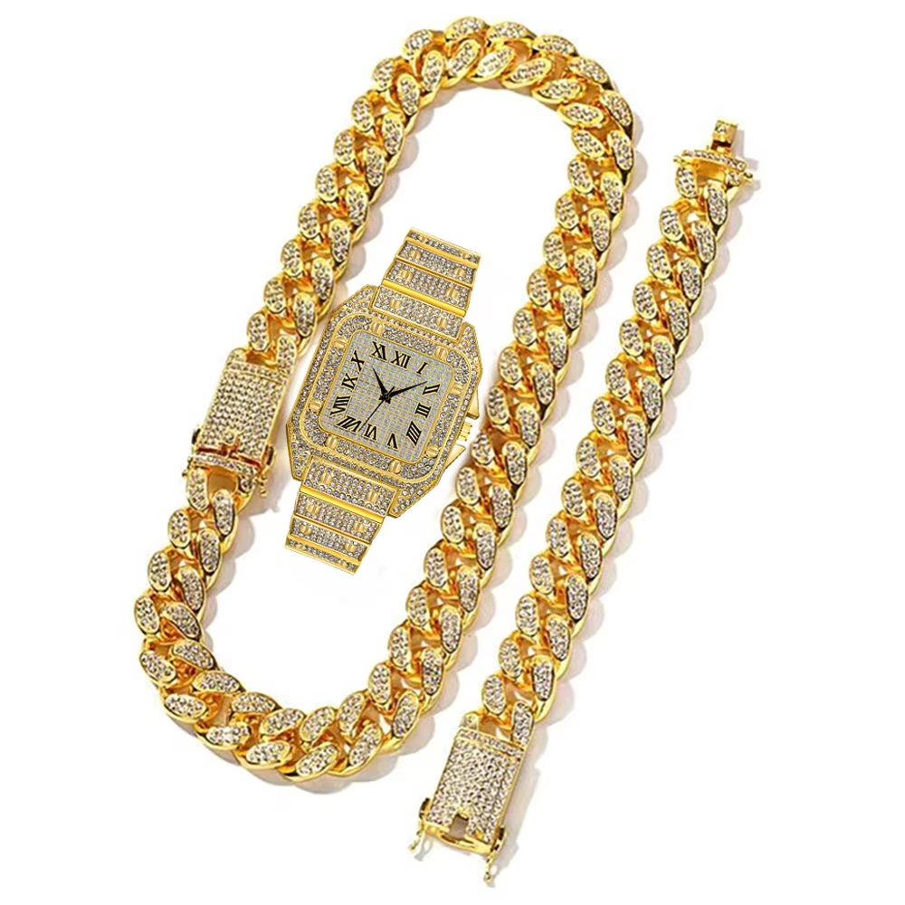 WATCH, BRACELET and Necklace set