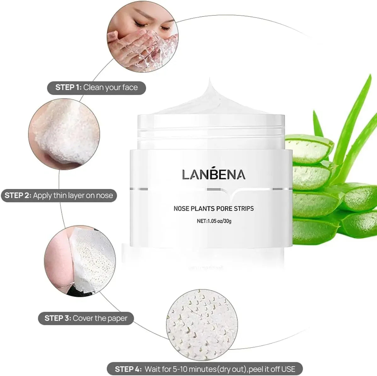 Lanbena Blackhead Peel-Off Mask