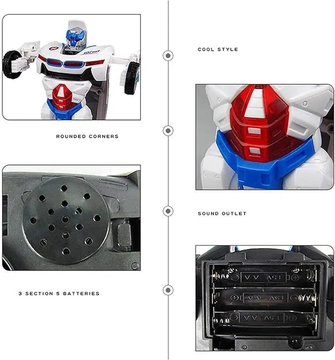 Electric Robot Deform Car Toy